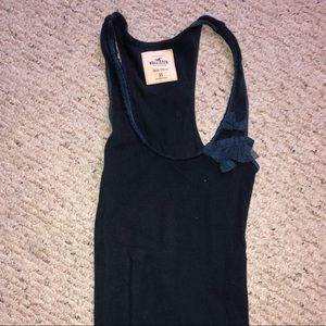 Hollister long tank top size xs